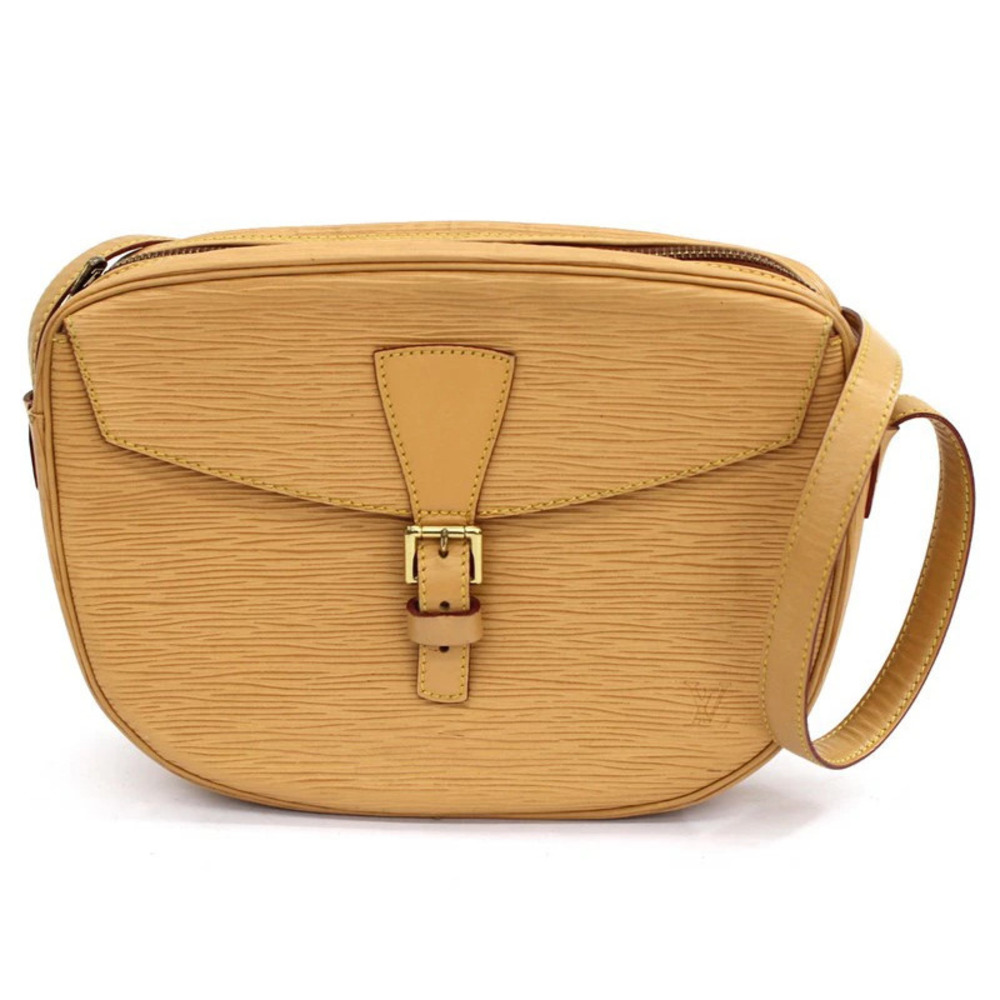 Louis Vuitton Epi Jeune Fille Shoulder Bag Yellow